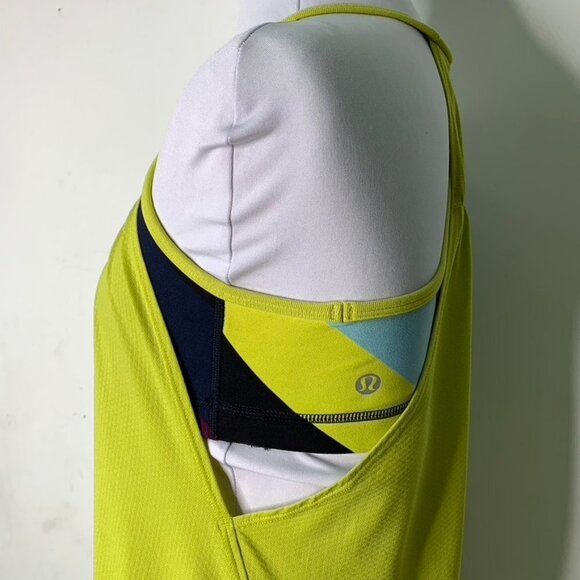 Lululemon Women's Green No Limits Tank Top Size 4 - Picture 6 of 12